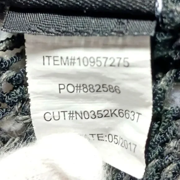 Torrid Gray Ladder Pointelle Knit Sweater Women's 3X. 3/4 Sleeves Scoop Neckline - Picture 9 of 14